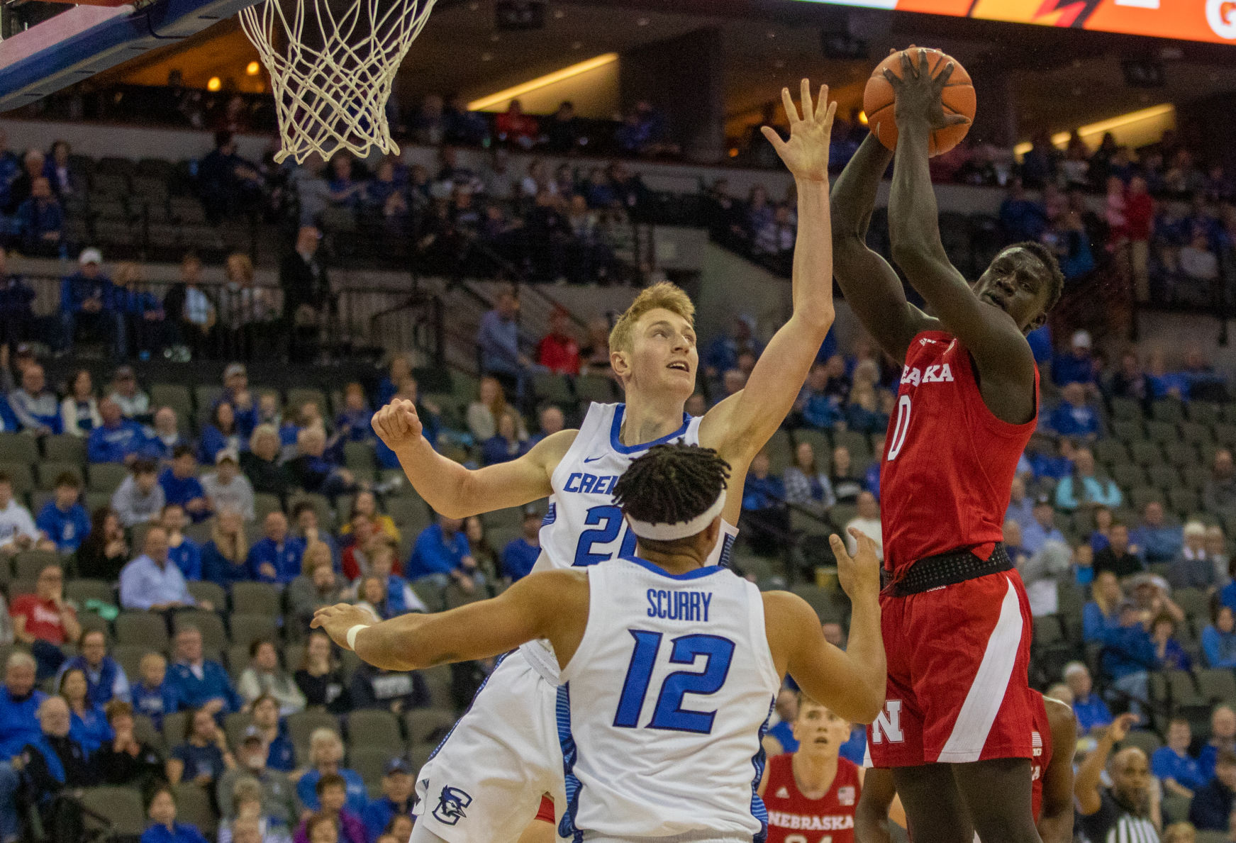 Nebraska Basketball vs. Creighton Photo No. 2